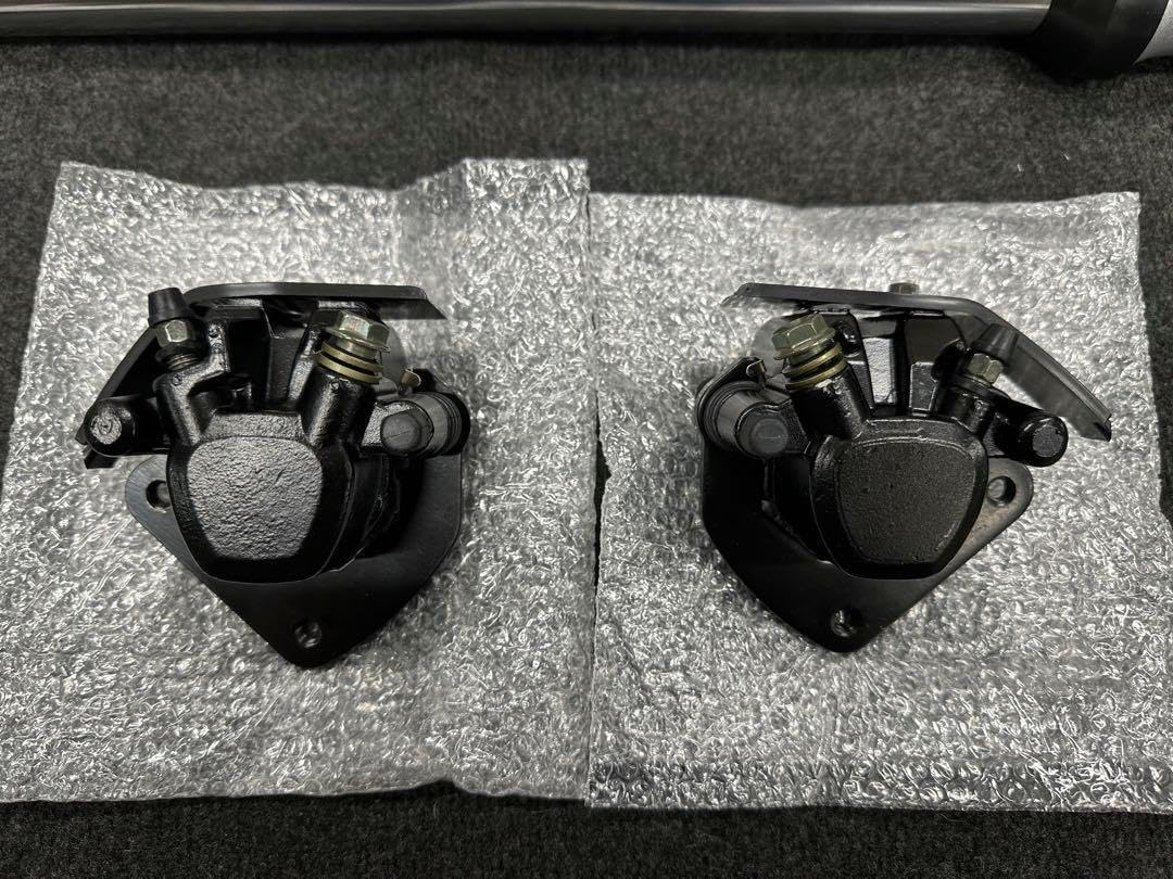 ダブルディスクキット新品 GS400 GSX400E ザリ ゴキGT380 ダブルディスクキット GS400 GSX400E ザリ ゴキGT380 車＆バイク